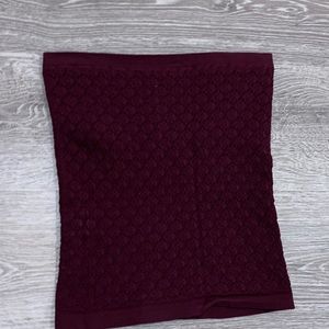 FREE PEOPLE textured tube top